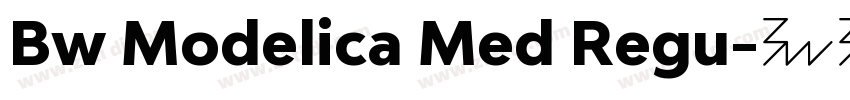 Bw Modelica Med Regu字体转换